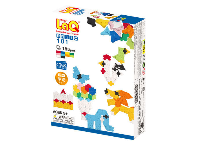 LaQ ラキュー Basicベーシック 101 平面キット – ナチュラルベビー
