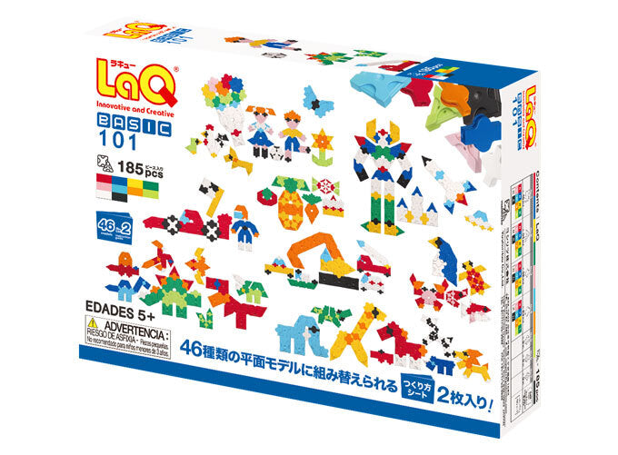LaQ ラキュー Basicベーシック 101 平面キット – ナチュラルベビー
